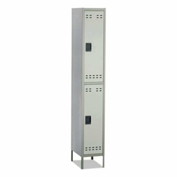 Safco Safco, Double-Tier Locker, 12w X 18d X 78h, Two-Tone Gray 5523GR